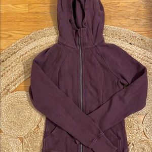 SOLD Size 2 burgundy lululemon hoodie